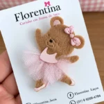 Hair Clip Ursinha Bailarina - foto 1