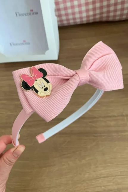 Tiara Infantil Rosa - foto 1